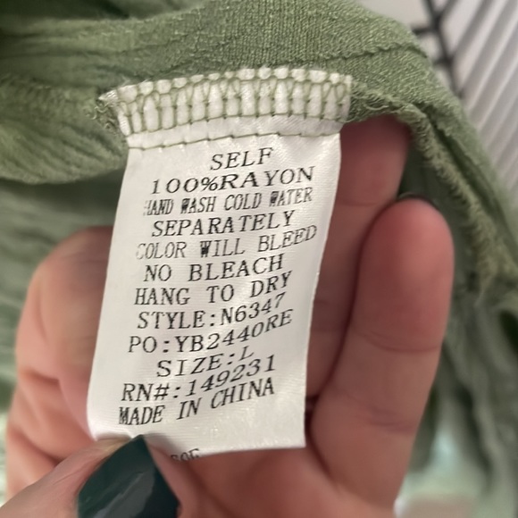 DONATED DO NOT BUY Kori Vest Duster Large - Picture 5 of 5